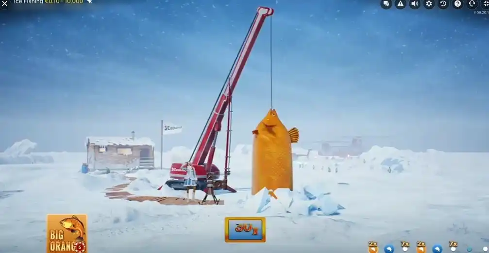 Ice Fishing Features & Bonus Games