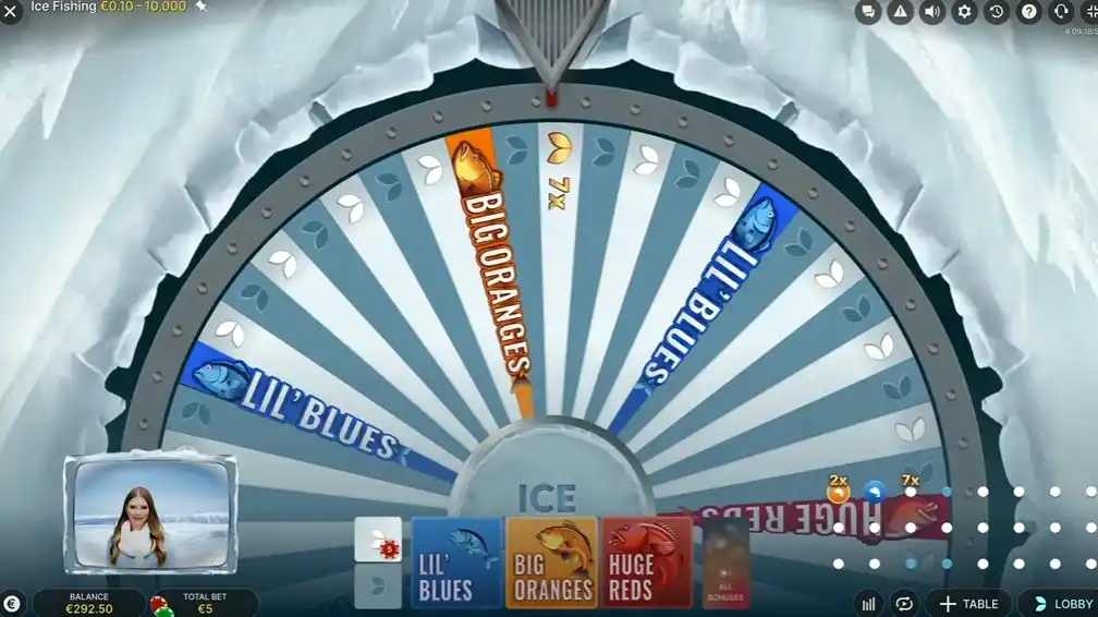 Ice Fishing Live Casino Experience